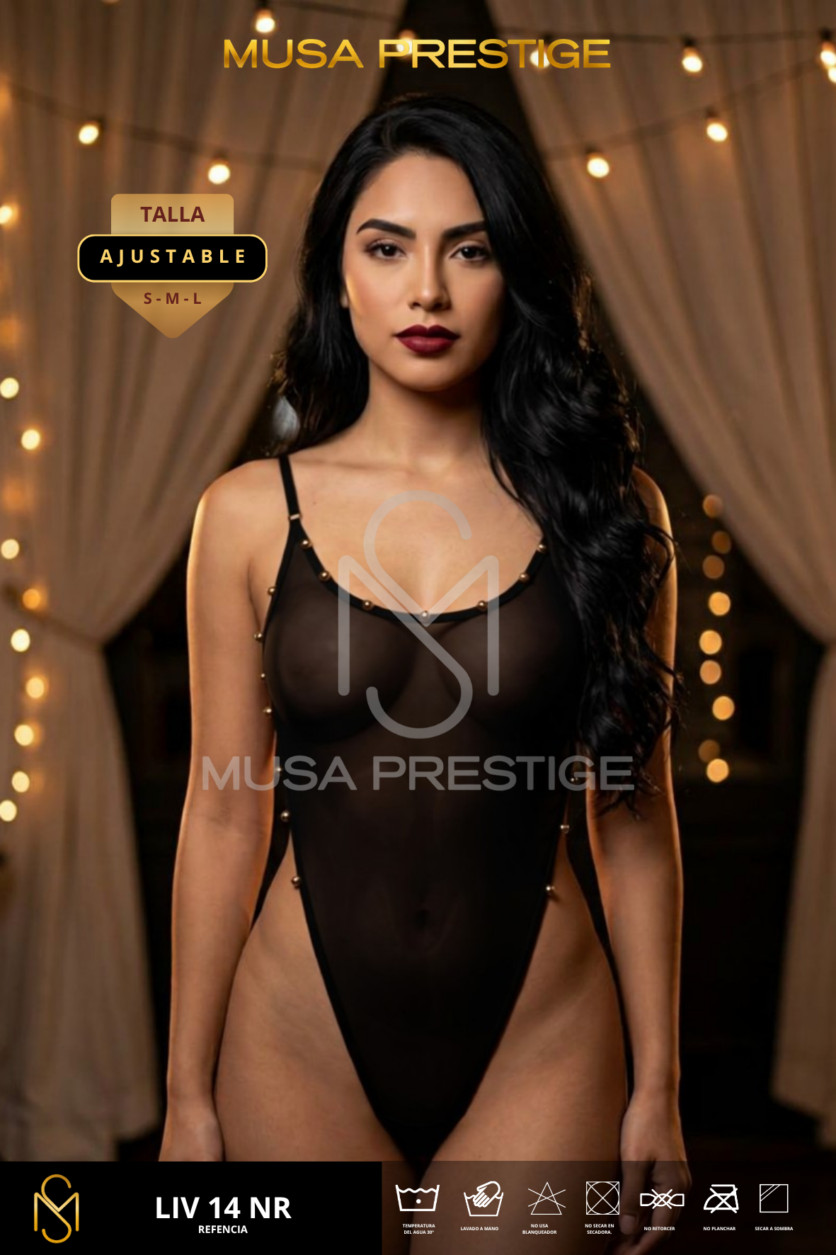 LENCERIA LIV14 NEGRO