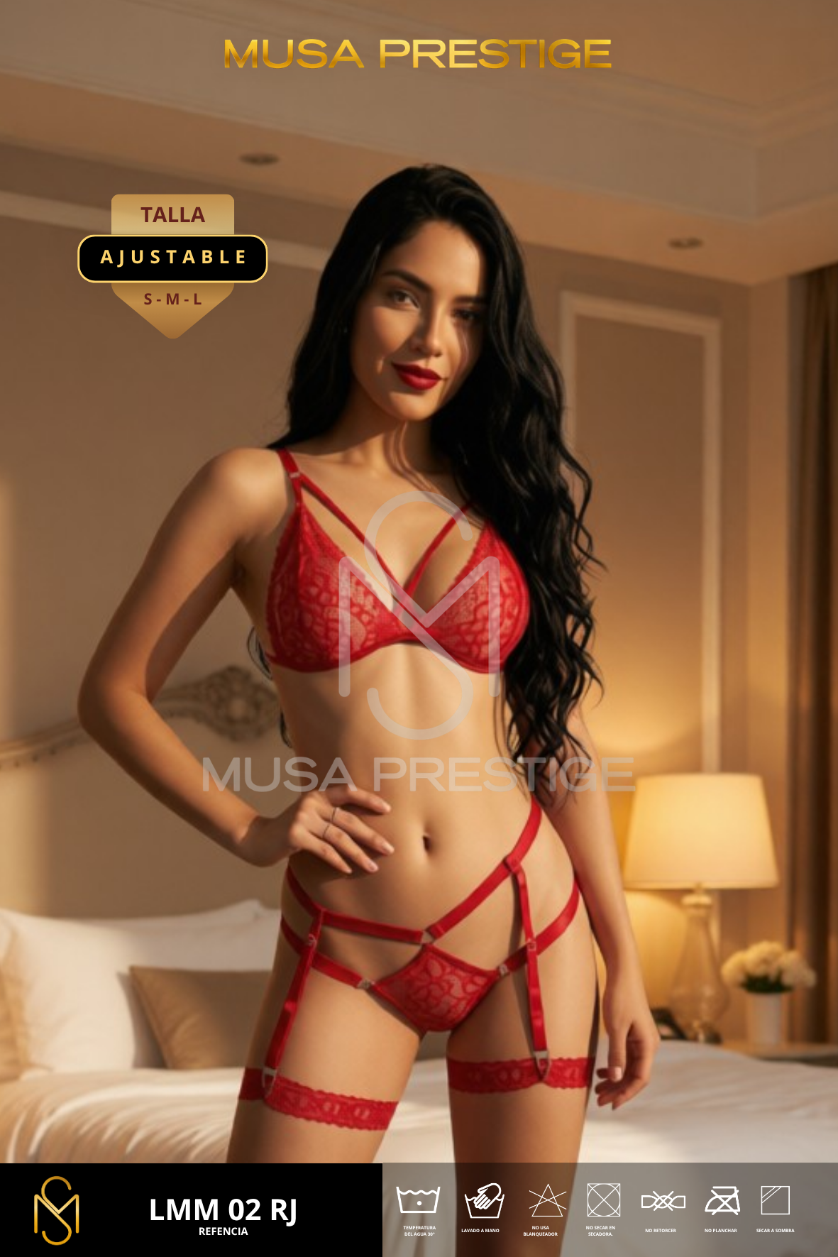 Lenceria LMM02 ROJO