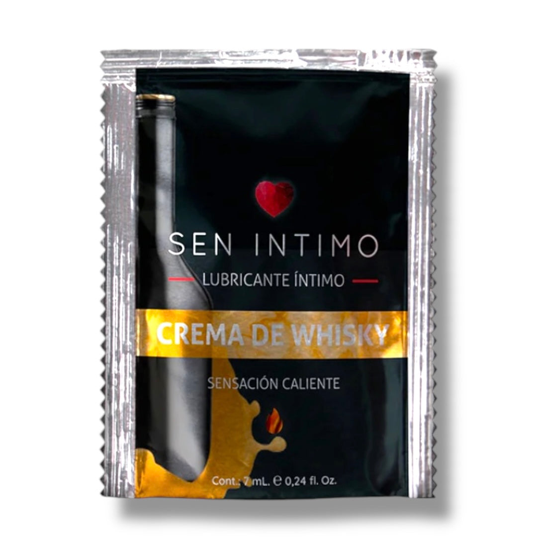 Lub. Crema De Whisky Sachet 7 ml Sen Intimo (unidad)