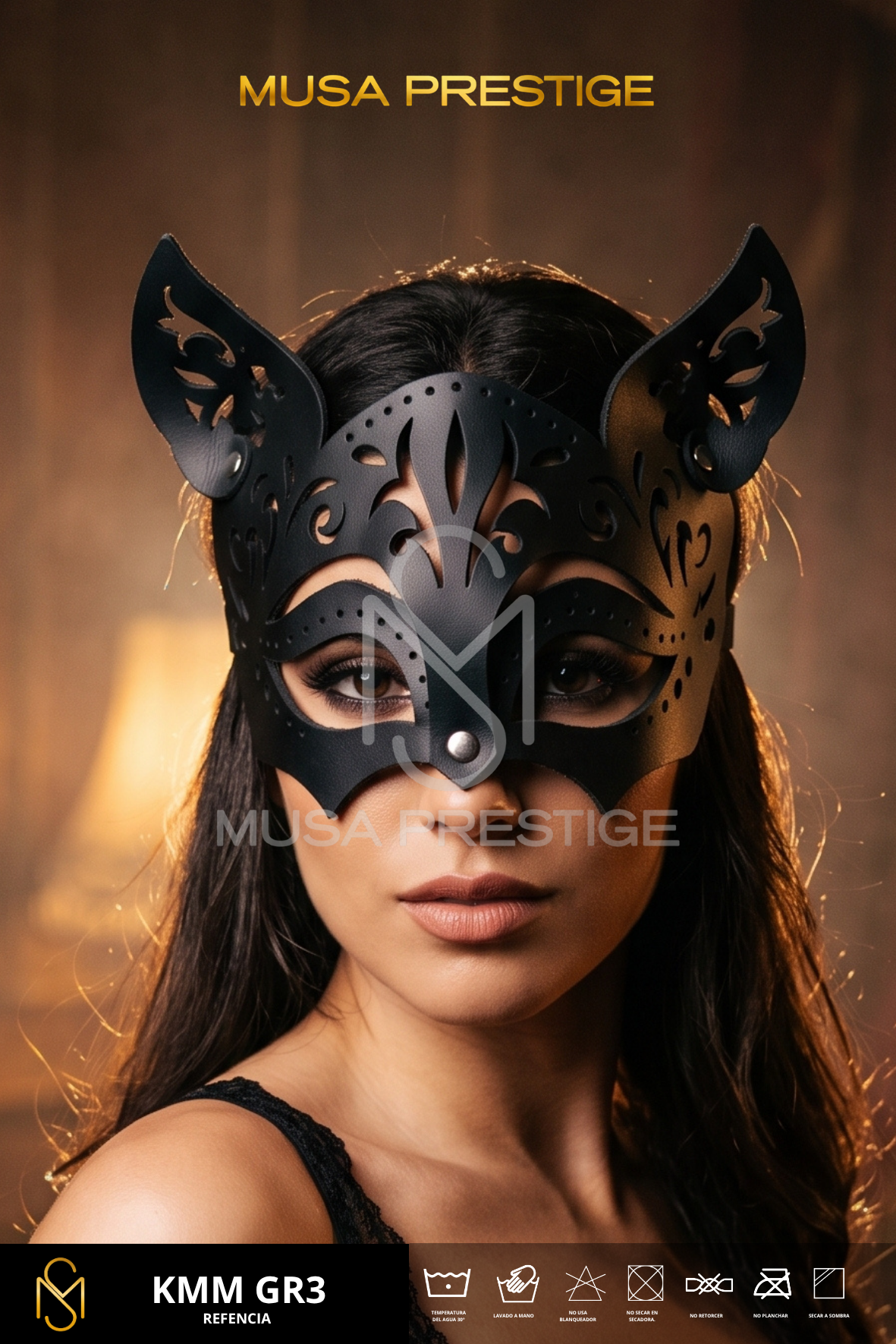 Mascara De Gata Negra